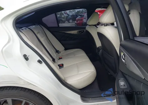 2020 Infiniti Q50 Red Sport 400 from USA, damaged, VIN JN1FV7AP5LM630497